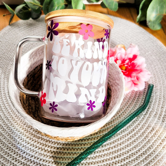 Glasses; tumblers; cups; beverage containers; drinking vessels; coffee cups; tea mugs; Travel cups; eramic mugs; glassware; insulated tumblers; friendly cups; personalized mugs; glass cups; reusable cups; customized drinkware; novelty mugs; 